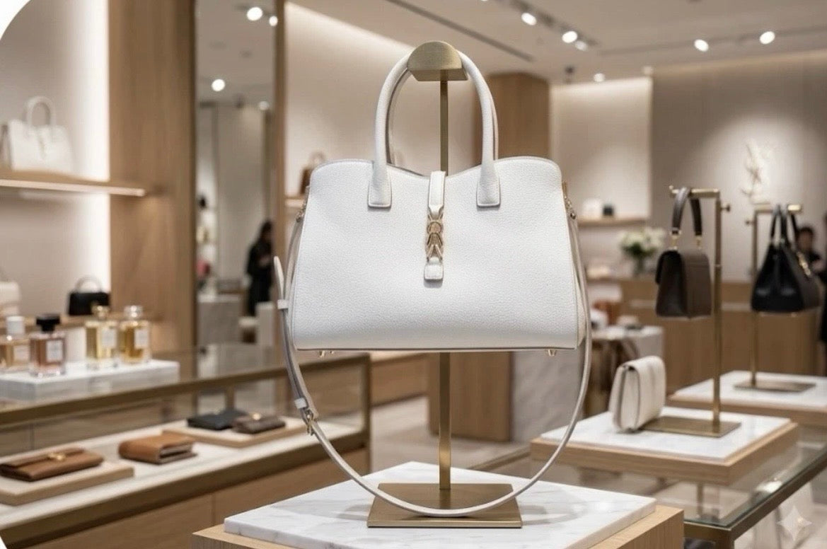 Pre- Owned White Aldo Purse Handbag