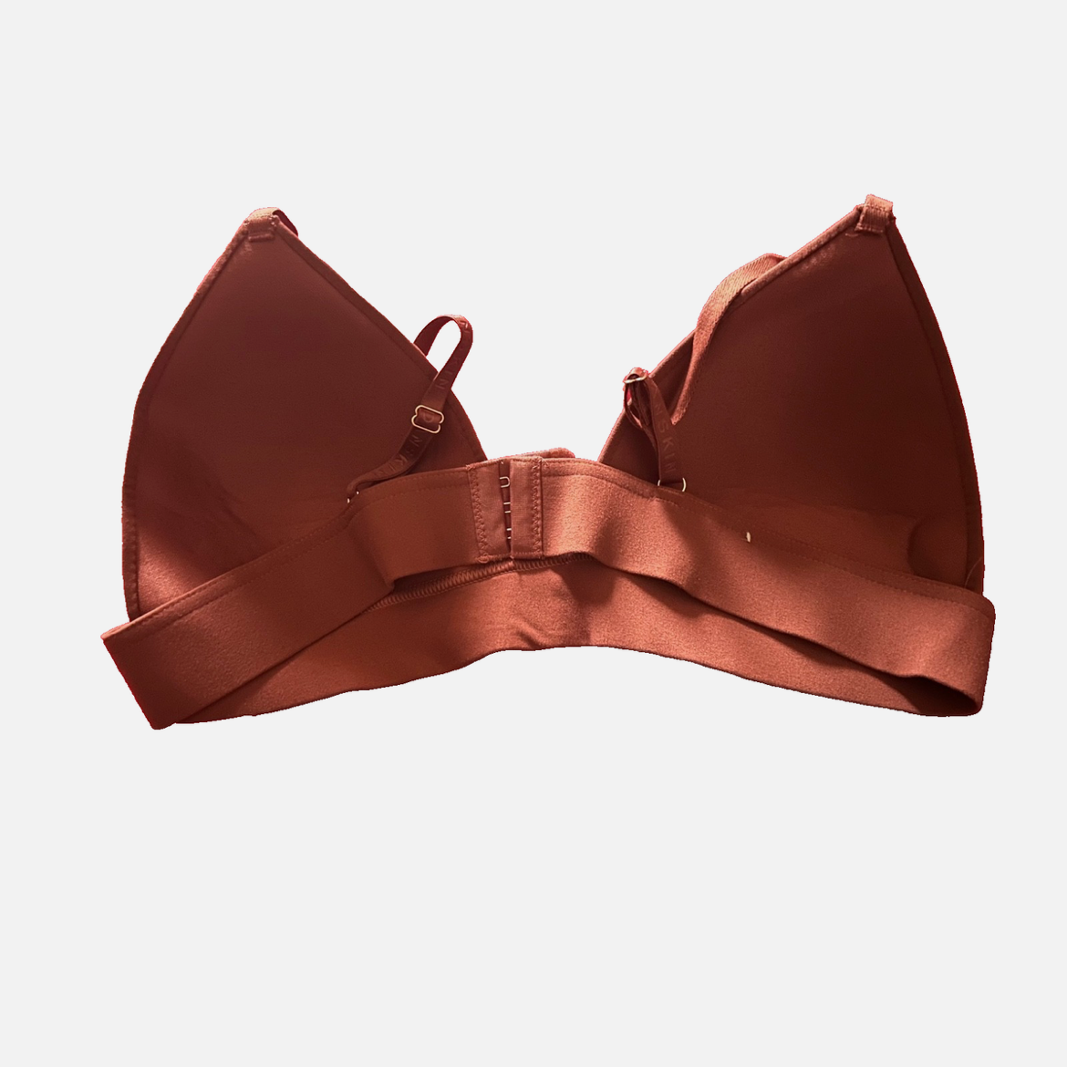 Danskin Intimates 38C Nude Wireless T-Shirt Bra Adjustable Straps Hook Back
