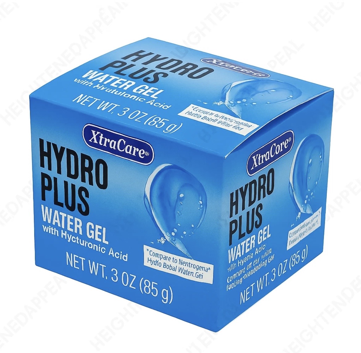XtraCare Hydro Plus Water Gel with Hyaluronic Acid 3 oz Face Moisturizer