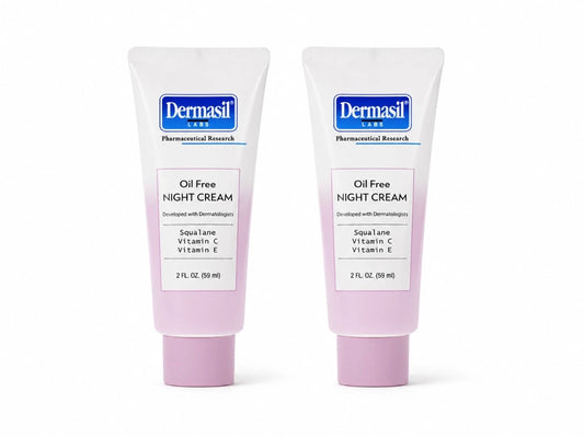 Dermasil Daily Night Cream – Set of 2 (2 fl oz / 59 ml each)