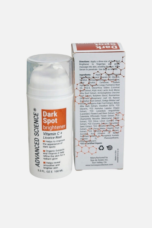 Advanced Science Dark Spot Brightening Vitamin C + Licorice Root 3.3 Fl Oz Pump